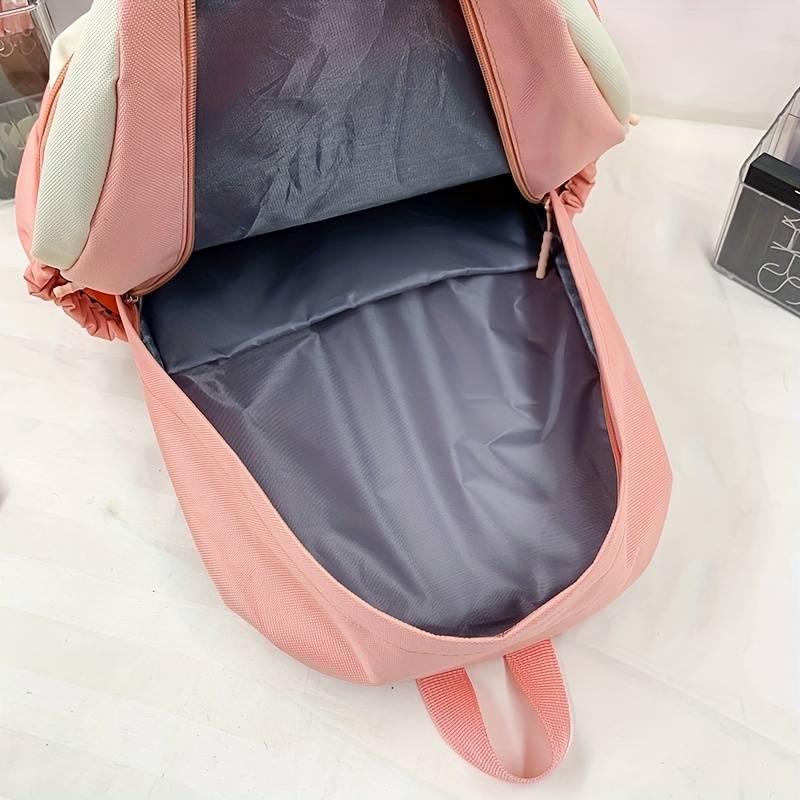 4Pcs/set girls Backpacks