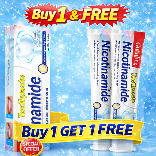 Nicotinamide Whitening Toothpaste | Buy 1 Get 1 Free