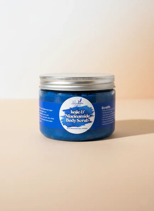 Kojic & Niacinamide Body Scrub + 2 in 1 Whitening & Anti-Aging Bar ( Whitening & Anti-Aging Deal )