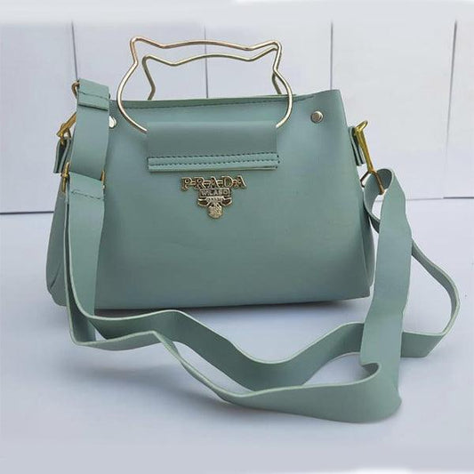 Cat handle cross body bag