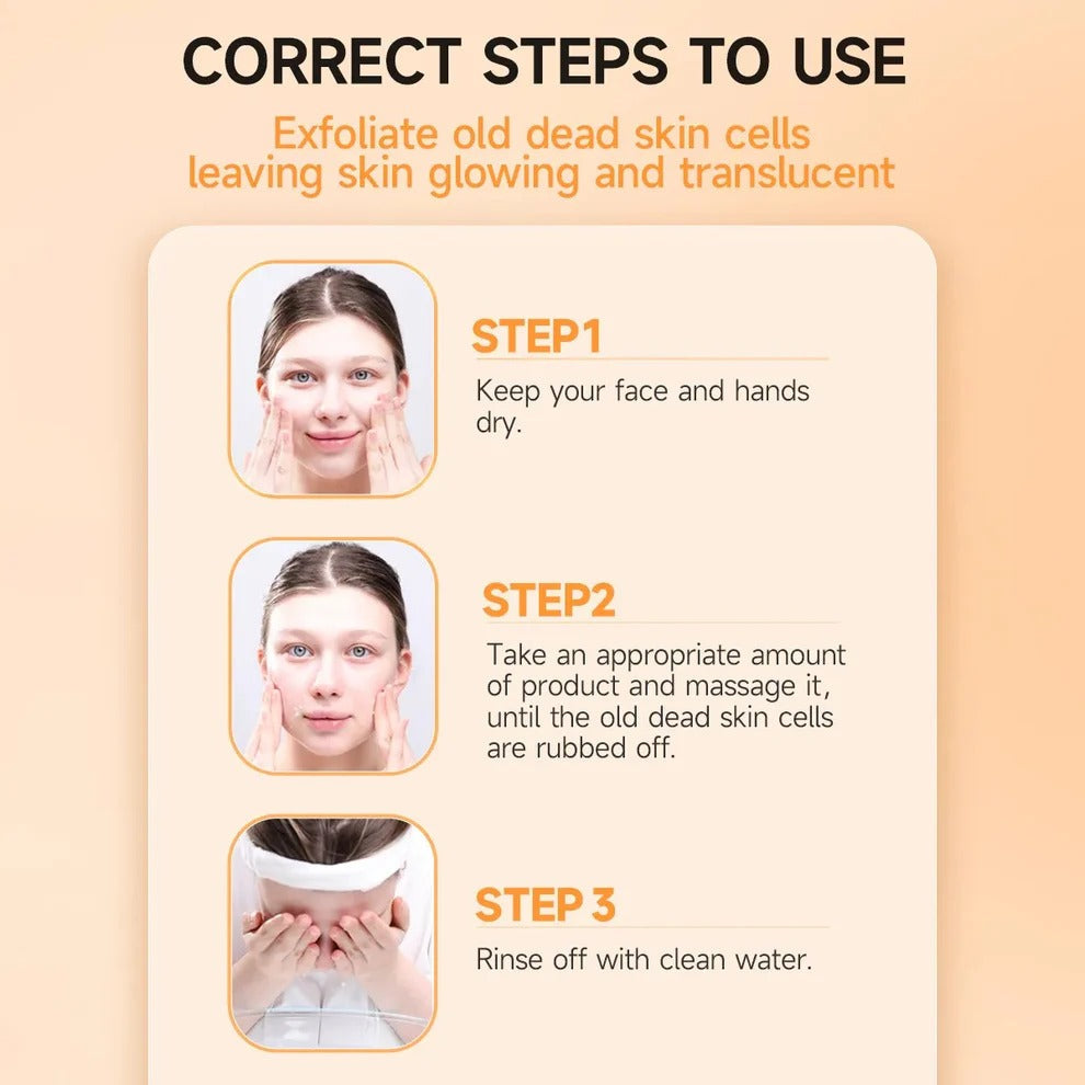 Orange Glow Exfoliating Gel –Buy 1 Get 1 Free