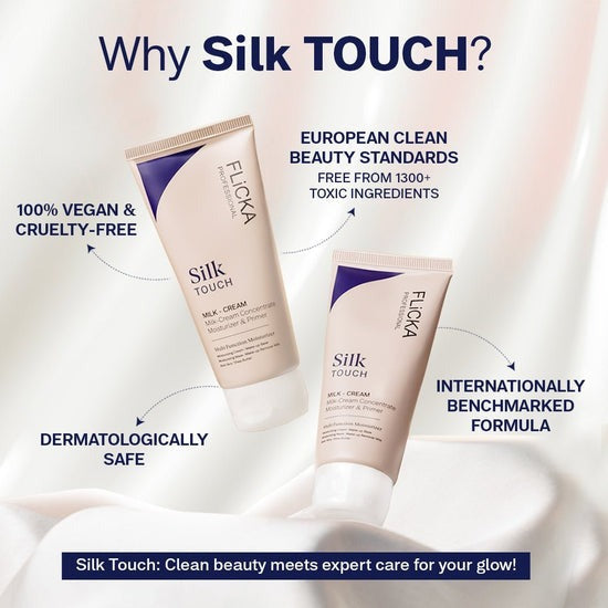Flicka Silk Touch l Moisturiser + Primer + Sunscreen
